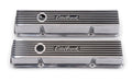Edelbrock Valve Cover Elite II Series Chevrolet 1959-1986 262-400 CI V8 Low Polished - Crew Original