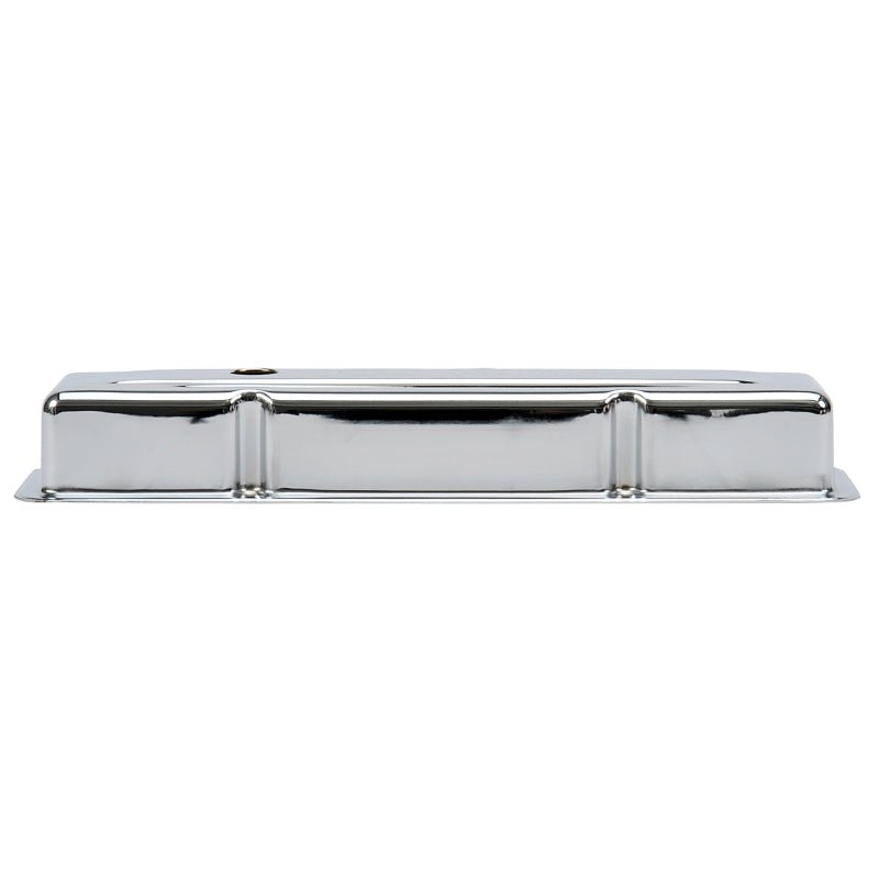Edelbrock Valve Cover Signature Series Chevrolet 1959-1986 262-400 CI V8 Low Chrome - Crew Original