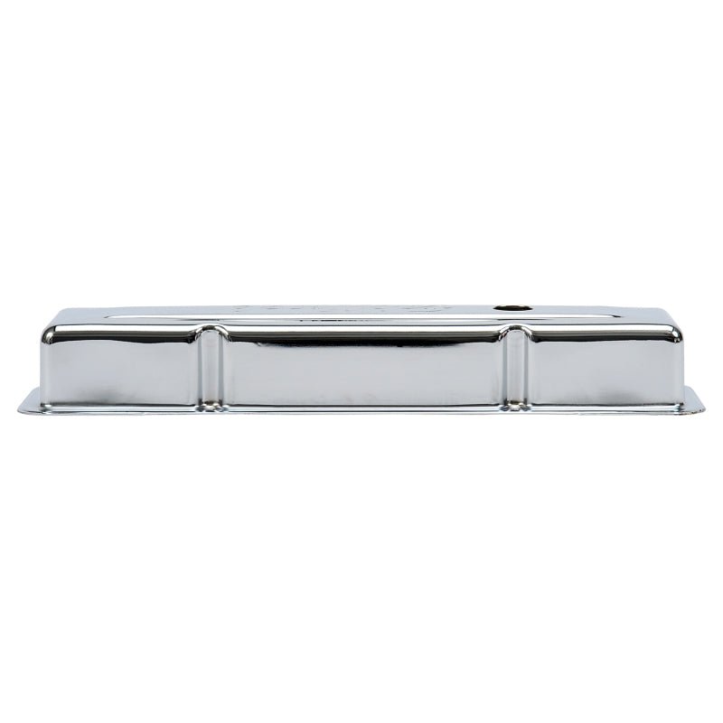 Edelbrock Valve Cover Signature Series Chevrolet 1959-1986 262-400 CI V8 Low Chrome - Crew Original