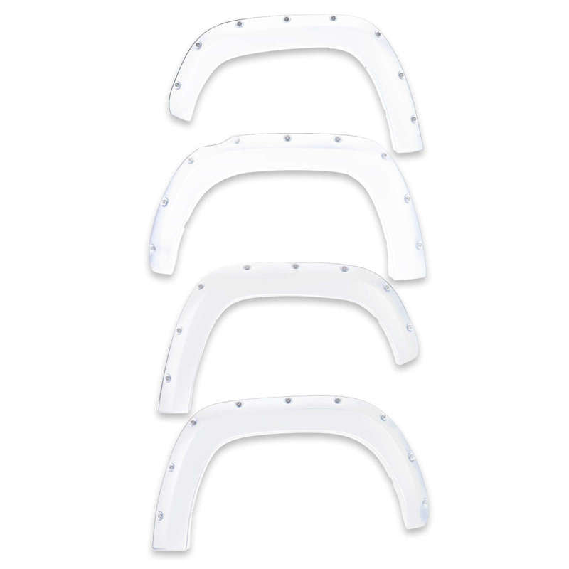 EGR 09+ Dodge Ram LD Bolt-On Look Color Match Fender Flares - Set - Bright White - Crew Original