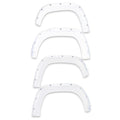 EGR 09+ Dodge Ram LD Sport Bolt-On Look Fender Flares - Set - Bright White - Crew Original