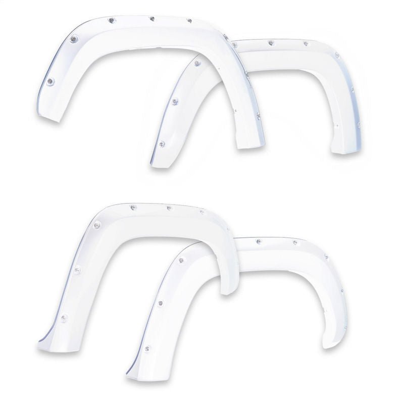 EGR 10+ Dodge Ram HD Bolt-On Look Color Match Fender Flares - Set - Bright White - Crew Original