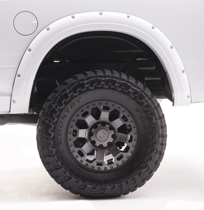 EGR 10+ Dodge Ram HD Bolt-On Look Color Match Fender Flares - Set - Bright White - Crew Original