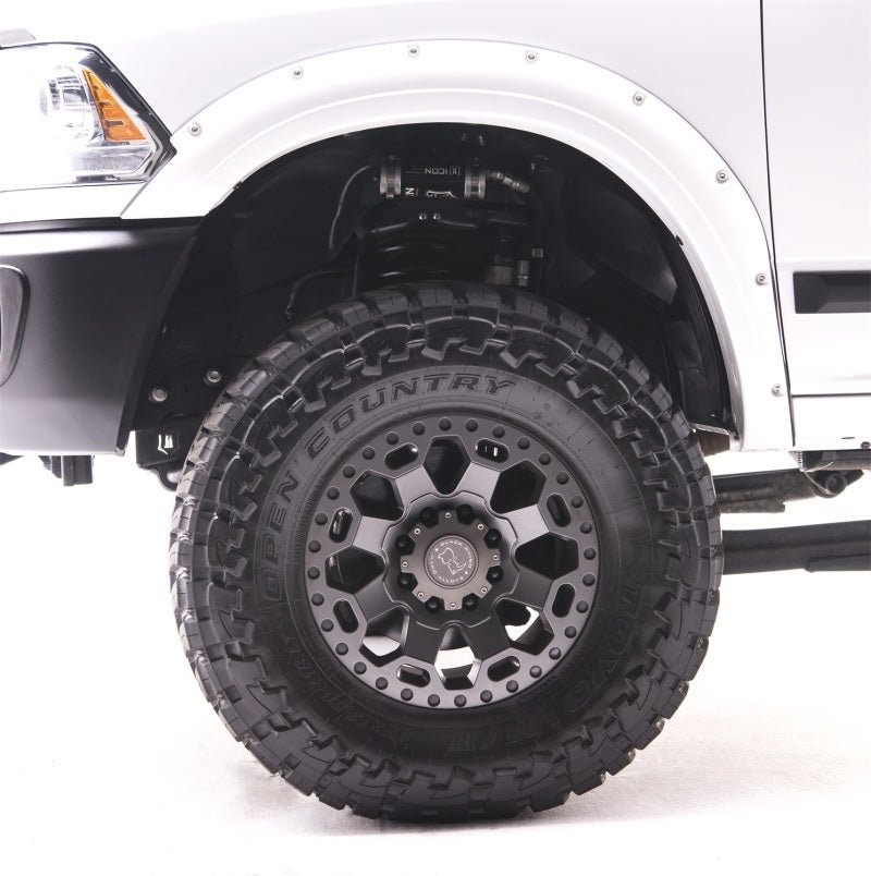 EGR 10+ Dodge Ram HD Bolt-On Look Color Match Fender Flares - Set - Bright White - Crew Original