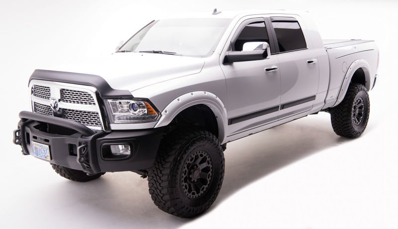 EGR 10+ Dodge Ram HD Bolt-On Look Color Match Fender Flares - Set - Bright White - Crew Original