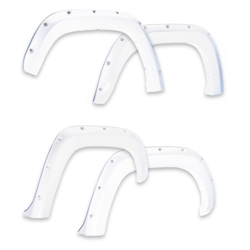 EGR 10+ Dodge Ram HD Bolt-On Look Color Match Fender Flares - Set - Bright White - Crew Original