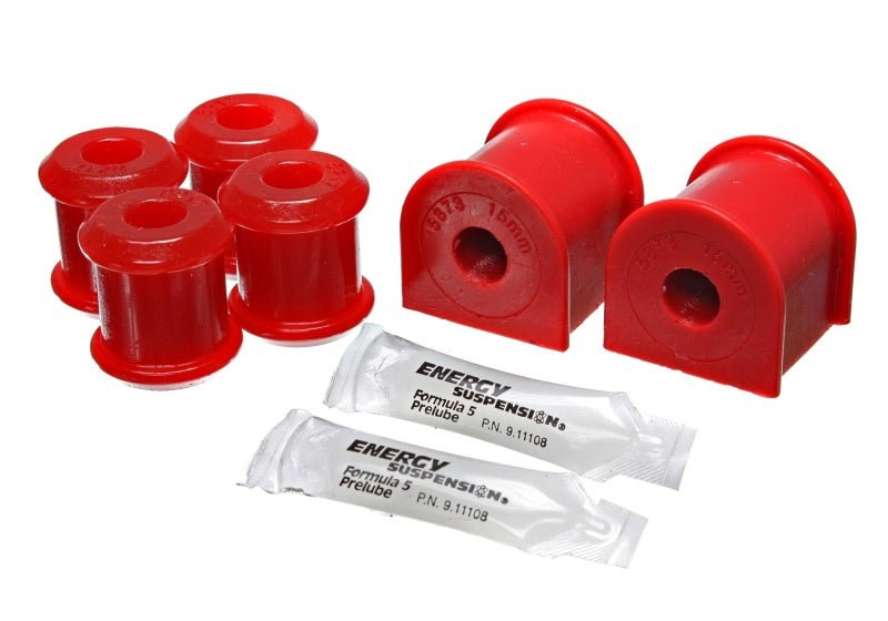 Energy Suspension 00-04 Dodge Dakota 4WD / 00-03 Durango 4WD Red 15mm Rear Sway Bar Bushing Set - Crew Original