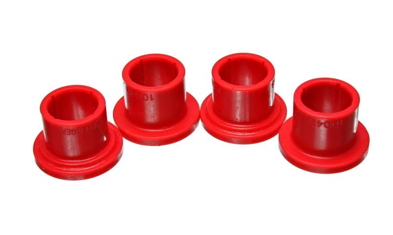 Energy Suspension 00-04 Dodge Dakota 4WD / 00-03 Durango 4WD Red Front Rack and Pinion Bushing Set - Crew Original