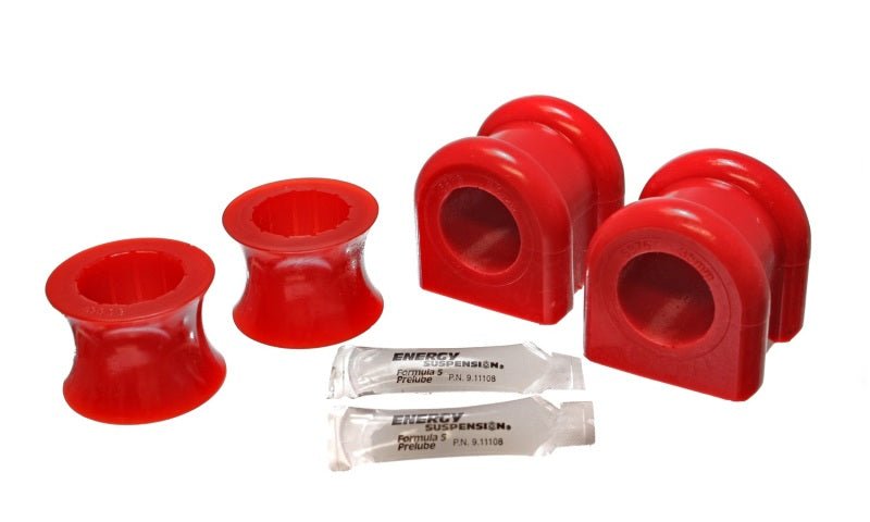Energy Suspension 00-04 Dodge Dakota 4WD / 00-04 Durango 4WD Red 35mm Front Sway Bar Bushing Set - Crew Original