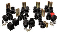 Energy Suspension 00-04 Ford Excursion 4WD Black Hyper-flex Master Bushing Set - Crew Original