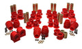 Energy Suspension 00-04 Ford Excursion 4WD Red Hyper-flex Master Bushing Set - Crew Original
