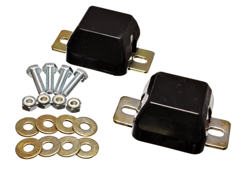Energy Suspension 00-04 Ford Excursion / 99-04 F-250 Super Duty 4WD Black Front Axle Bump Stop Set - Crew Original