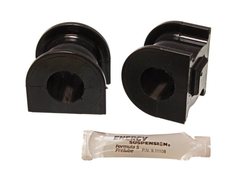 Energy Suspension 00-09 Honda S2000 Black 25.4mm Rear Sway Bar Bushing Set - Crew Original