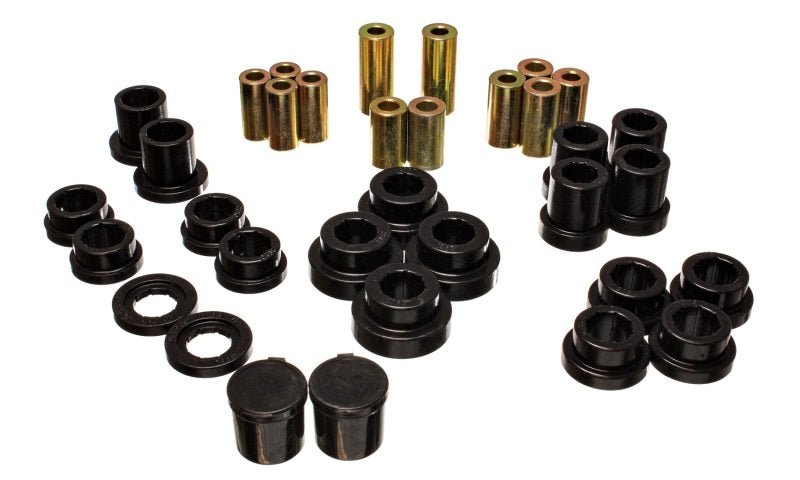 Energy Suspension 00-09 Honda S2000 Black Rear End Control Arm Bushing Set - Crew Original