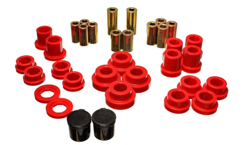 Energy Suspension 00-09 Honda S2000 Red Rear End Control Arm Bushing Set - Crew Original