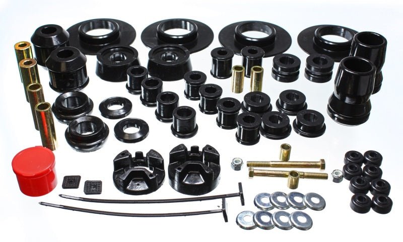 Energy Suspension 01-05 Chrysler PT Cruiser FWD Black Hyper-flex Master Bushing Set - Crew Original