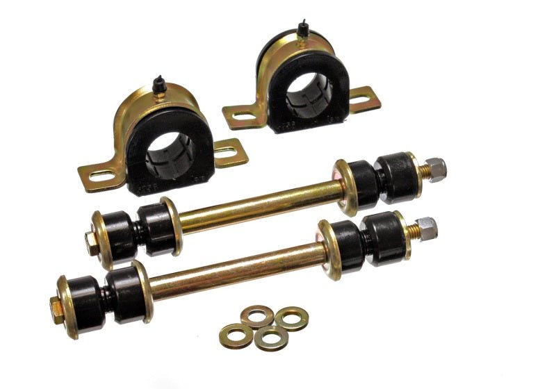 Energy Suspension 01-06 C2500 HD Silverado 2WD Black 36mm Front Sway Bar Bushing Set - Crew Original