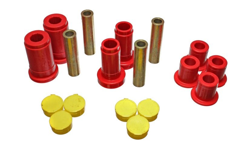 Energy Suspension 02-05 Dodge Ram 1500 2WD Red Front Control Arm Bushing Set - Crew Original