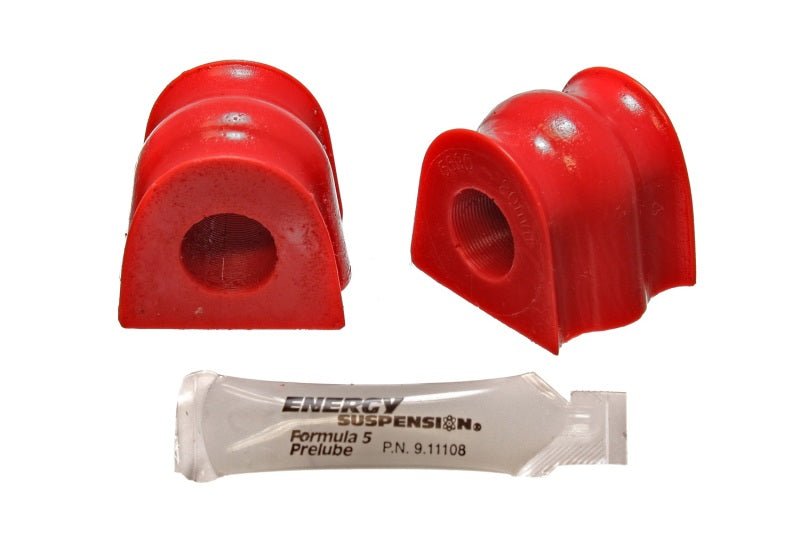 Energy Suspension 02-06 Subaru Impreza/WRX Red 20mm Front Sway Bar Bushing Set - Crew Original