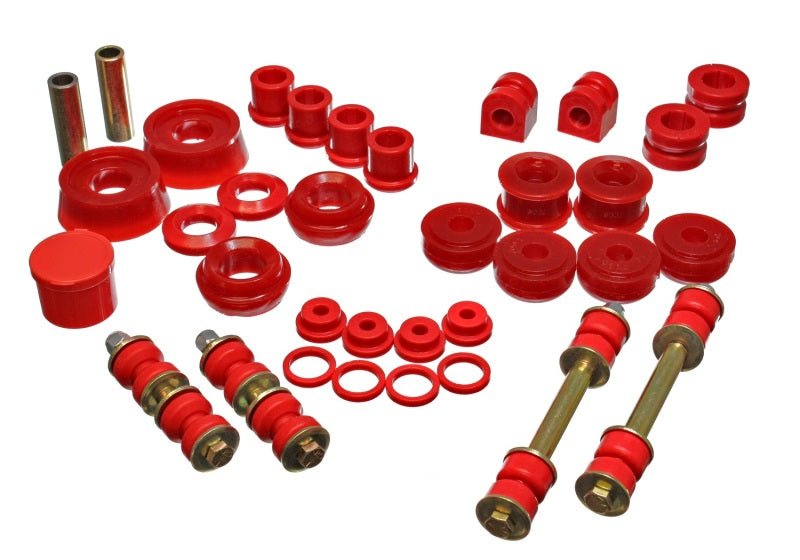 Energy Suspension 03-05 Dodge SRT-4 FWD Red Hyper-flex Master Bushing Set - Crew Original