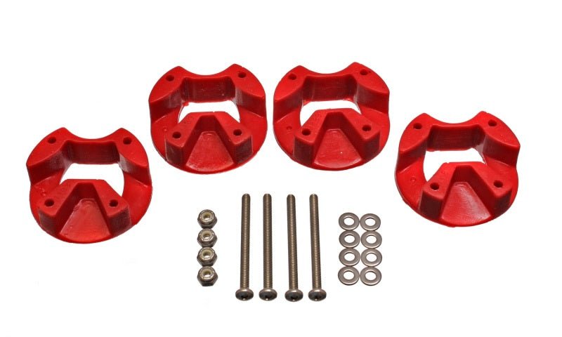 Energy Suspension 03-05 Dodge SRT4 Red Motor Mount Inserts - Crew Original