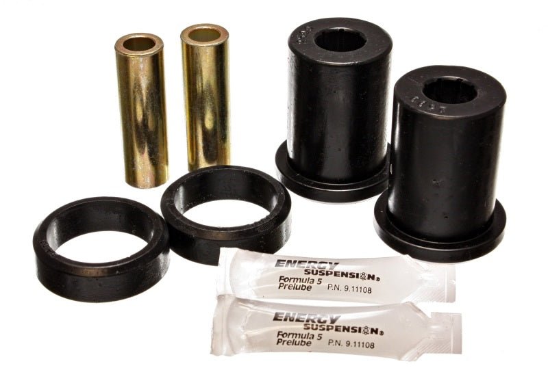 Energy Suspension 04-06 Pontiac GTO Black Front End Control Arm Bushing Set - Crew Original