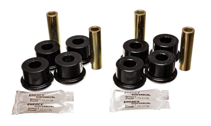 Energy Suspension 04-06 Pontiac GTO Black Rear End Control Arm Bushing Set - Crew Original