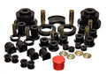 Energy Suspension 04 Pontiac GTO Black Hyper-flex Master Bushing Set - Crew Original