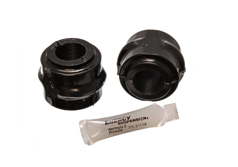 Energy Suspension 05-10 Chrysler 300C RWD/07-10 Charger RWD Black 27mm Front Sway Bar Bushing Set - Crew Original