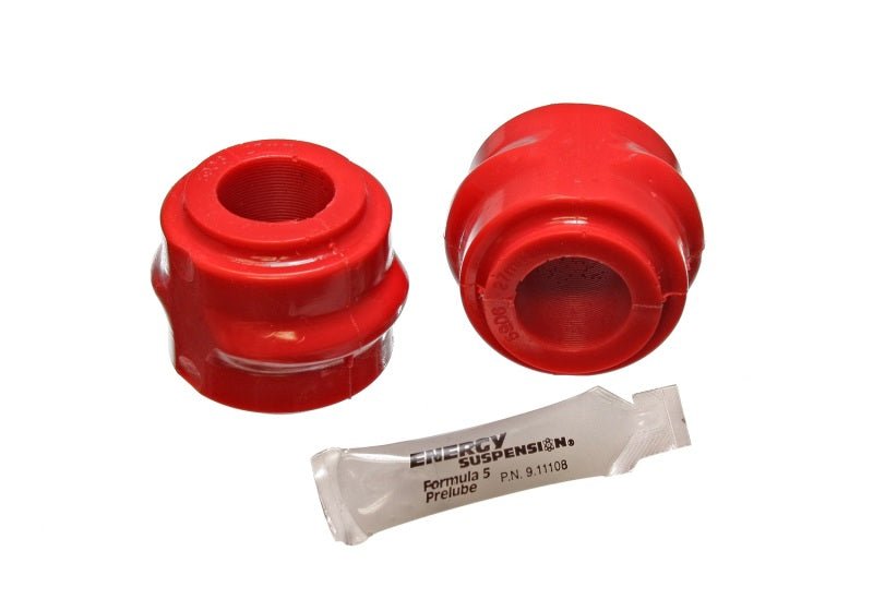 Energy Suspension 05-10 Chrysler 300C RWD/07-10 Charger RWD Red 27mm Front Sway Bar Bushing Set - Crew Original