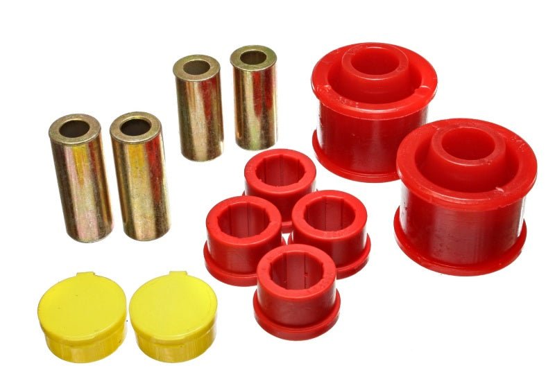 Energy Suspension 06-07 Mitsubishi Eclipse FWD Red Front Control Arm Bushing Set - Crew Original