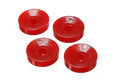 Energy Suspension 06-11 Honda Civic Red Rear Upper Shock Bushing Set - Crew Original