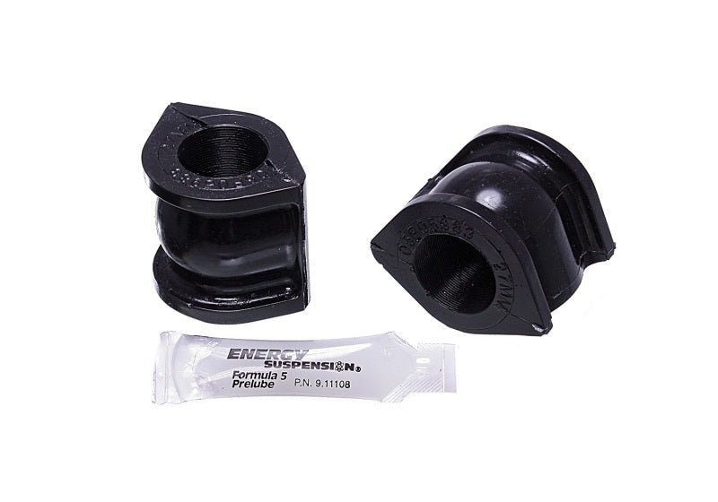 Energy Suspension 06-11 Honda Civic Si 27mm Front Sway Bar Bushings - Black - Crew Original
