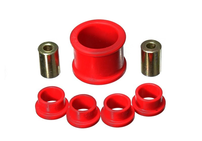 Energy Suspension 06-11 Honda Civic Si Red Power Steering Rack Bushing Set - Crew Original