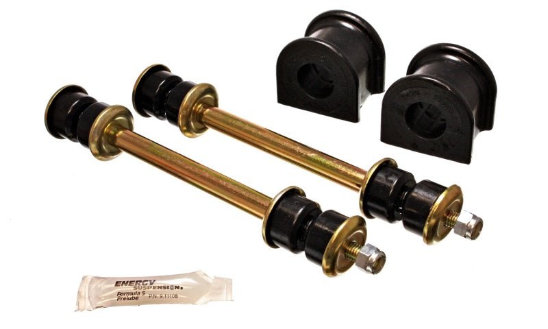 Energy Suspension 08-11 Ford Ranger RWD 27mm Black Front Sway Bar Bushing Set - Crew Original