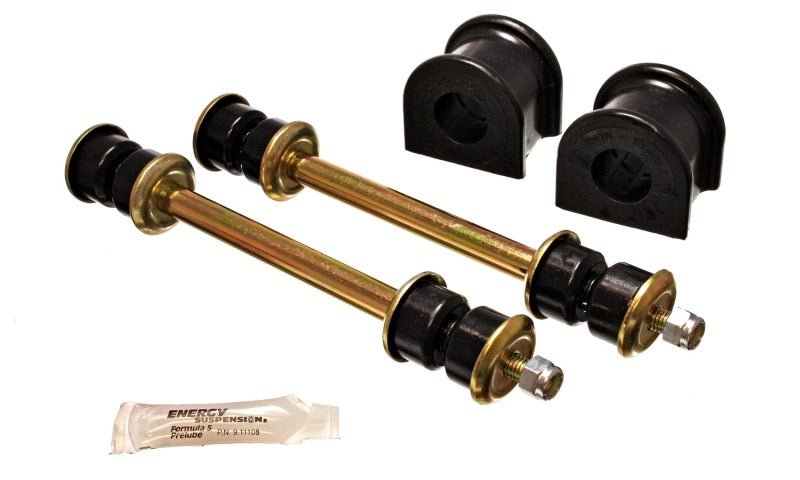 Energy Suspension 08-11 Ford Ranger RWD 27mm Black Front Sway Bar Bushing Set - Crew Original