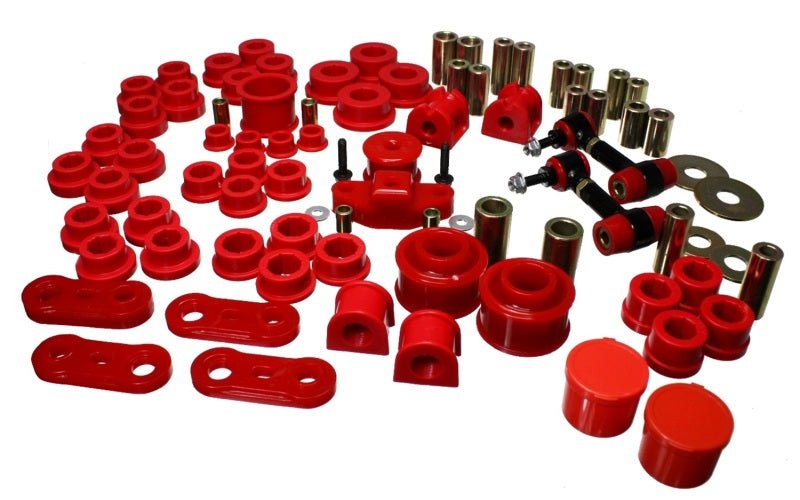 Energy Suspension 08-12 Subaru Impreza WRX Red Hyper-Flex Master Bushing Set - Crew Original