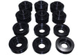 Energy Suspension 08-16 Ford F-250/F-350/F-450/F-550 Super Duty STD/Super Cab Black Body Mount Set - Crew Original