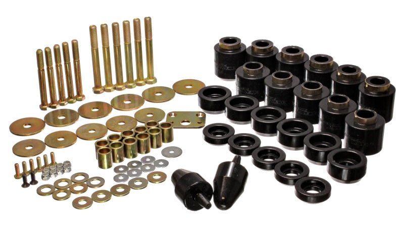 Energy Suspension 1in Black Body Lift Kit - Crew Original
