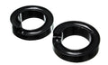 Energy Suspension 2005-07 Ford F-250/F-350 SD 2/4WD Front Coil Spring Isolator Set - Black - Crew Original