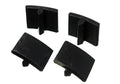 Energy Suspension 2005-07 Ford F-250/F-350 SD 2/4WD Rear Axle Bump Stop Set - Black - Crew Original