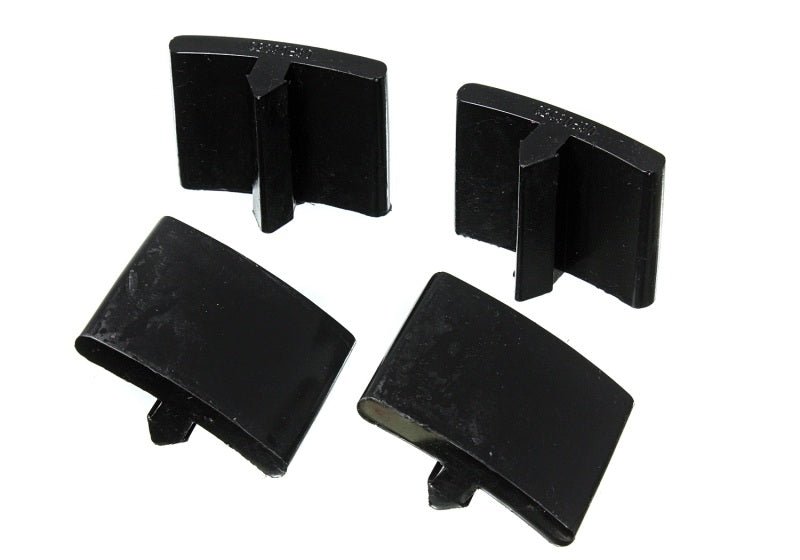 Energy Suspension 2005-07 Ford F-250/F-350 SD 2/4WD Rear Axle Bump Stop Set - Black - Crew Original