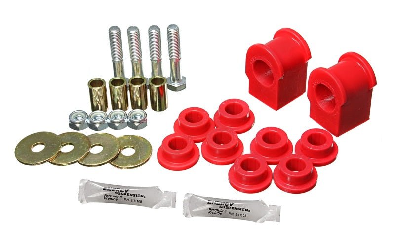 Energy Suspension 2005-07 Ford F-250/F-350 SD 2/4WD Rear Sway Bar Bushing Set - 1-1/8inch - Red - Crew Original