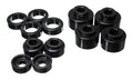 Energy Suspension 2005-07 Ford F-250/F-350 SD 2/4WD Reg Cab Body Mount Set - Black - Crew Original