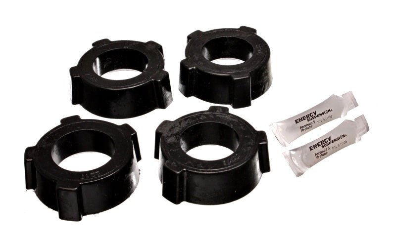 Energy Suspension 53-68 VW (Air Cooled) Swing Axle Suspension Black Rear Spring Plate Bushing Set - Crew Original