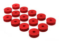 Energy Suspension 55-73 Jeep CJ5/CJ7/CJ8 Scrambler Red Body (Cab) Mount Set - Crew Original