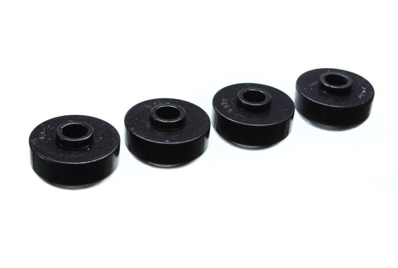 Energy Suspension 63-82 Chevrolet Corvette Black Rear Leaf Spring Bushing Set - Crew Original