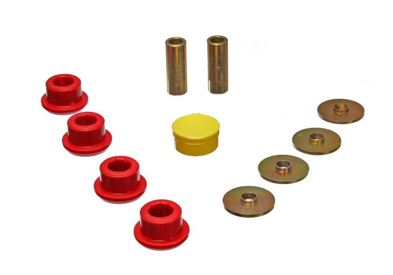 Energy Suspension 63-82 Chevrolet Corvette Red Rear End Control Arm Bushing Set - Crew Original