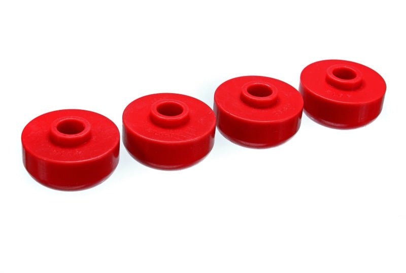 Energy Suspension 63-82 Chevrolet Corvette Red Rear Leaf Spring Bushing Set - Crew Original