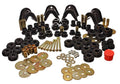 Energy Suspension 66-77 Ford Bronco 4WD (w/ 4 Deg C-Bushings) Black Hyper-Flex Master Bushing Set - Crew Original